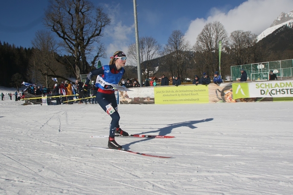 Minna og Alina deltok i JrVM og VM i ski-orientering i Ramsau, Østerrike