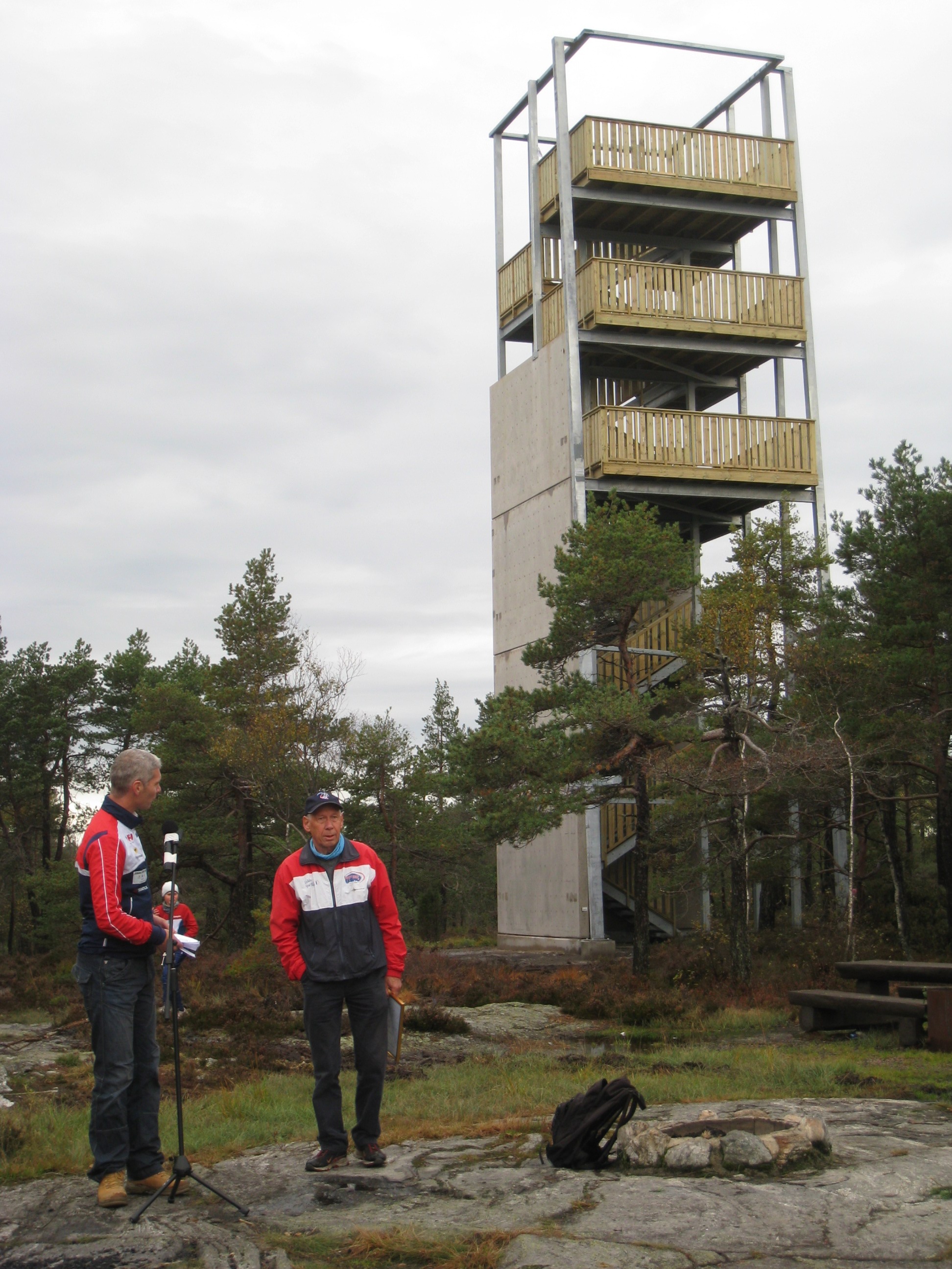 Åpning av utsiktstårnet på Høiås