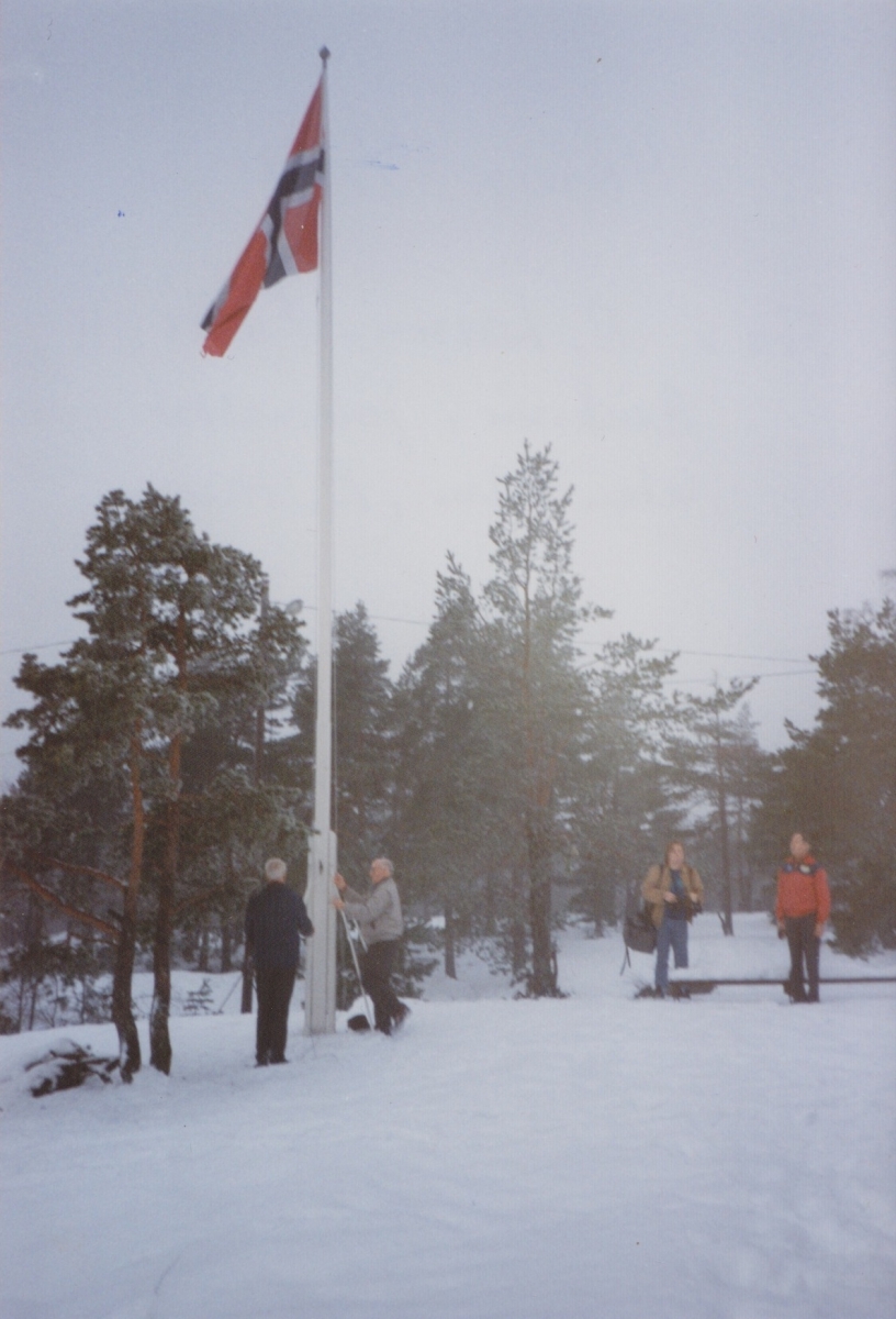 Halden skiklubb 100år 1991. Halden skiklubbs arkiv, Høiås.