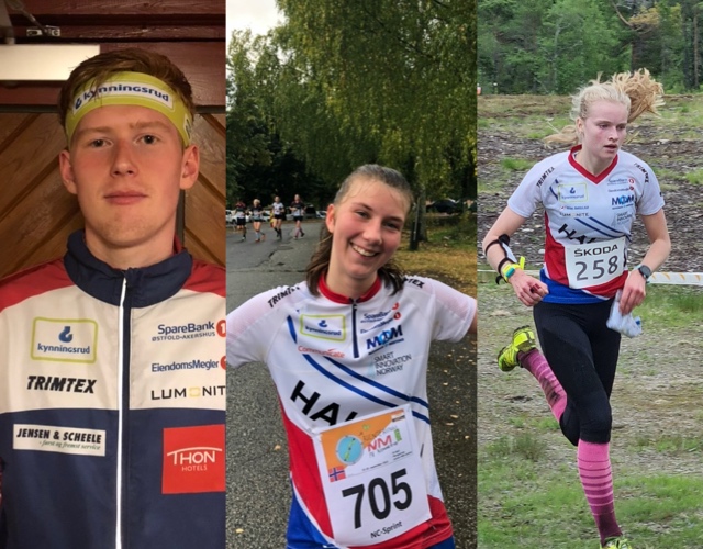 Tre Halden løpere tatt ut for å løpe Junior-VM og Ungdoms-EM etter uttaksløp i Trondheim