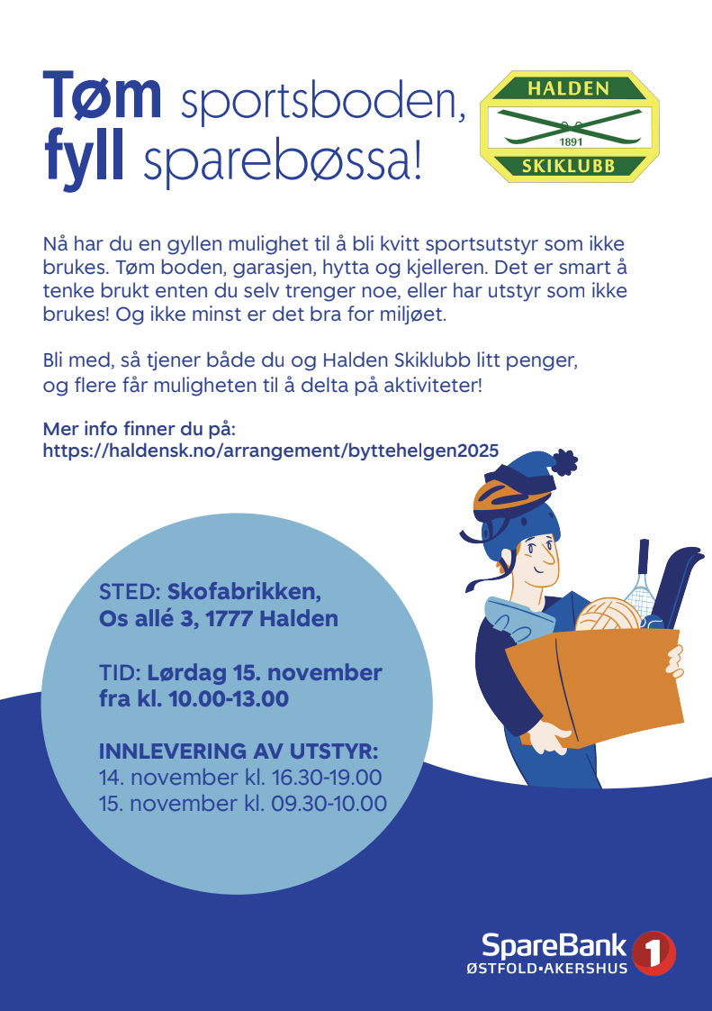 Byttehelgen 15. november 2025