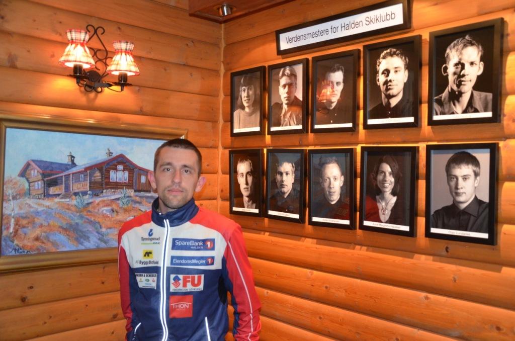 Mikhael Vinogradov avslutter treningsgjerningen i Halden
