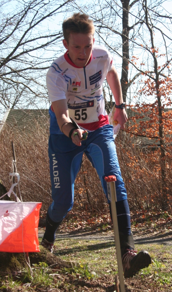 Marius, her på sprint i Moss