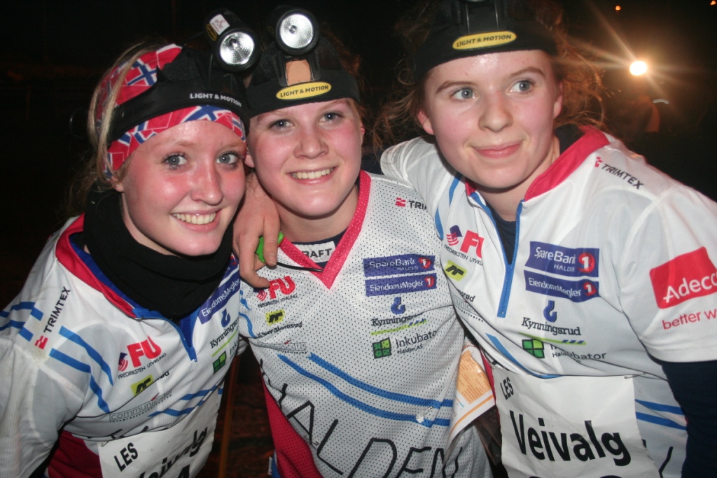 Trippel i NM, Fredrikke, Ane og Julie