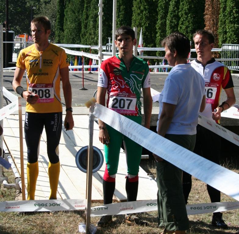 Emil og Kiril på startstreken