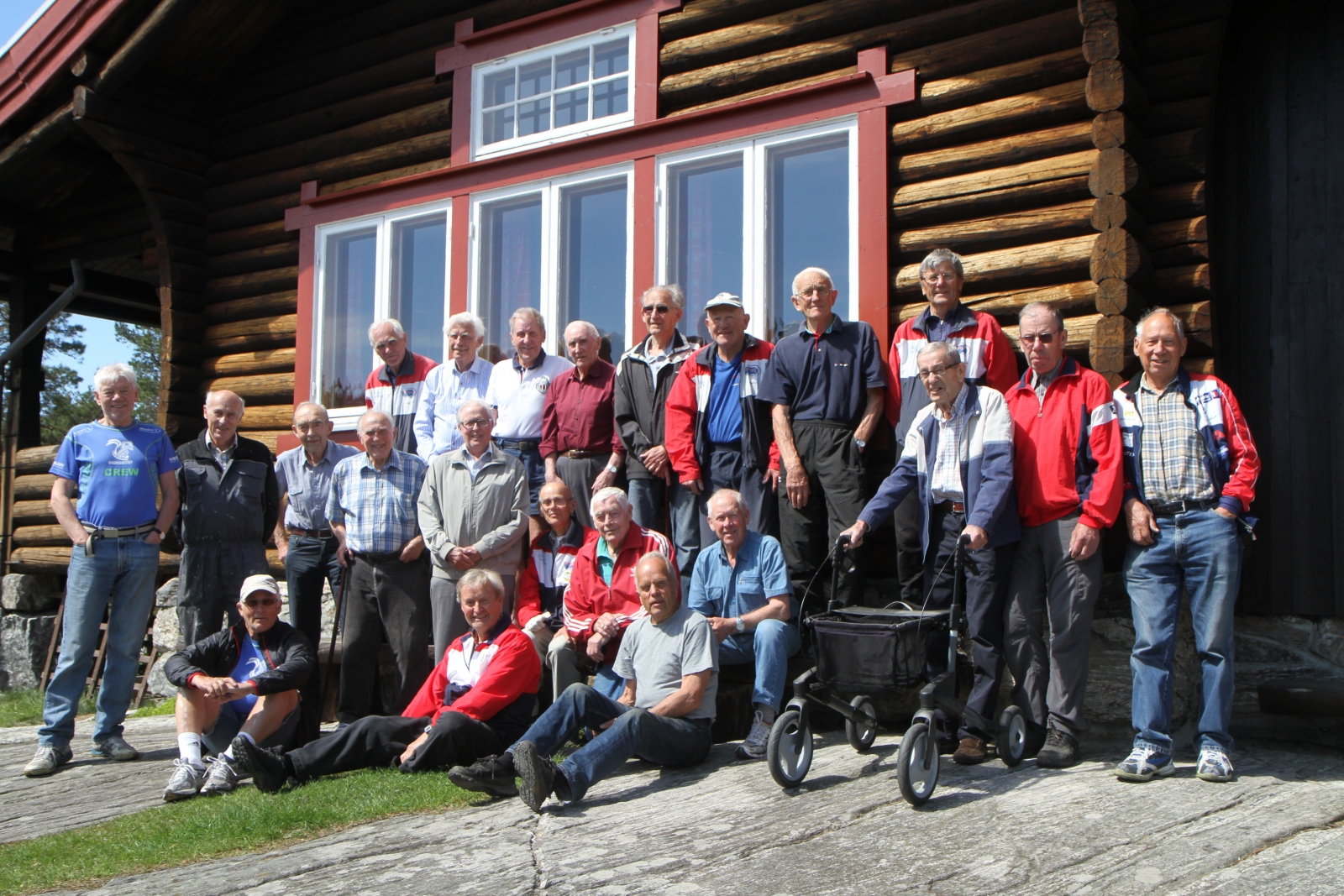Gubbegjengen - en unik kilde til skiklubbens historie! Foto: Svein Syversen.