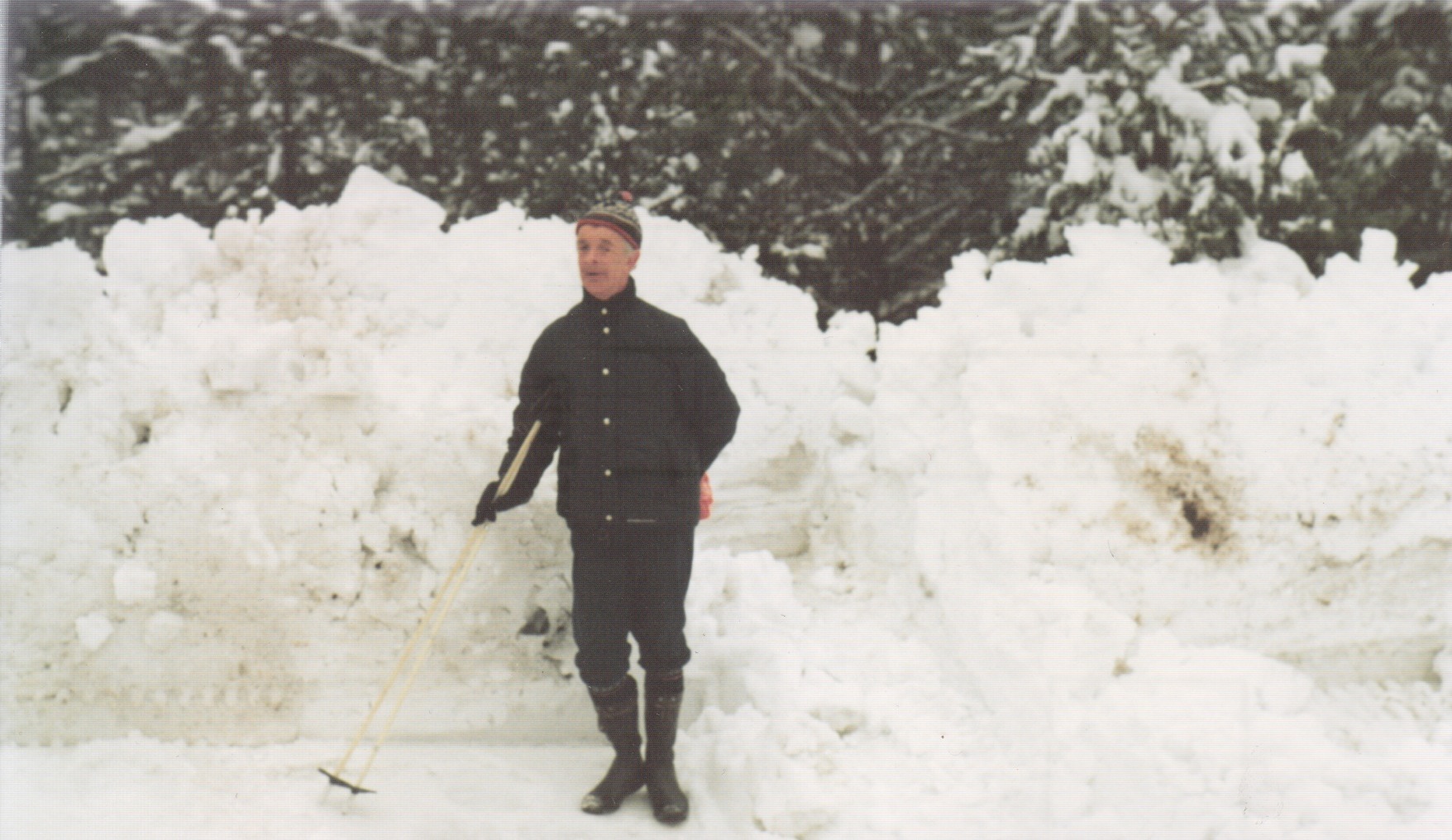 godt med snø på Høiås 1985